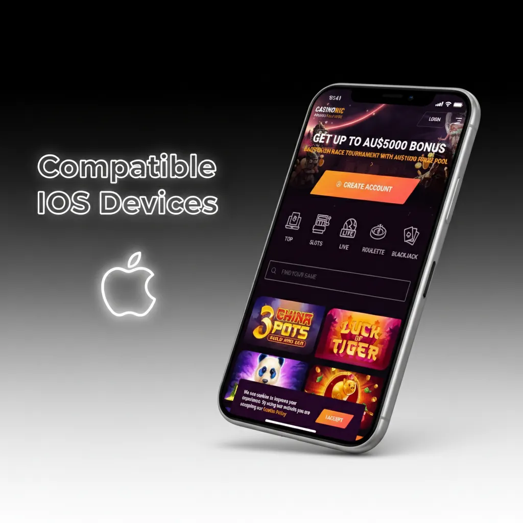 Compatible iOS devices: iPhone X, XR, XS; iPhone 11-15 series; iPad Air and iPad Pro.