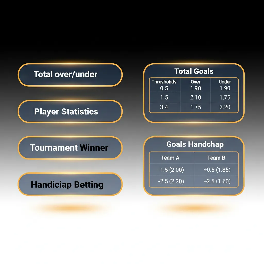 Infographic on bet types: Single, Express/Multi, System, with notes on risk, returns, and leg requirements.