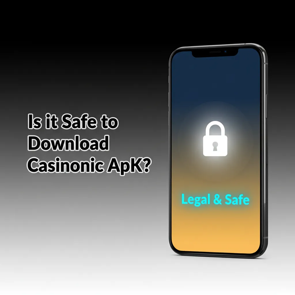 Officially licensed Casinonic app with SSL and strong encryption; secure data and transactions for safe mobile casino play.