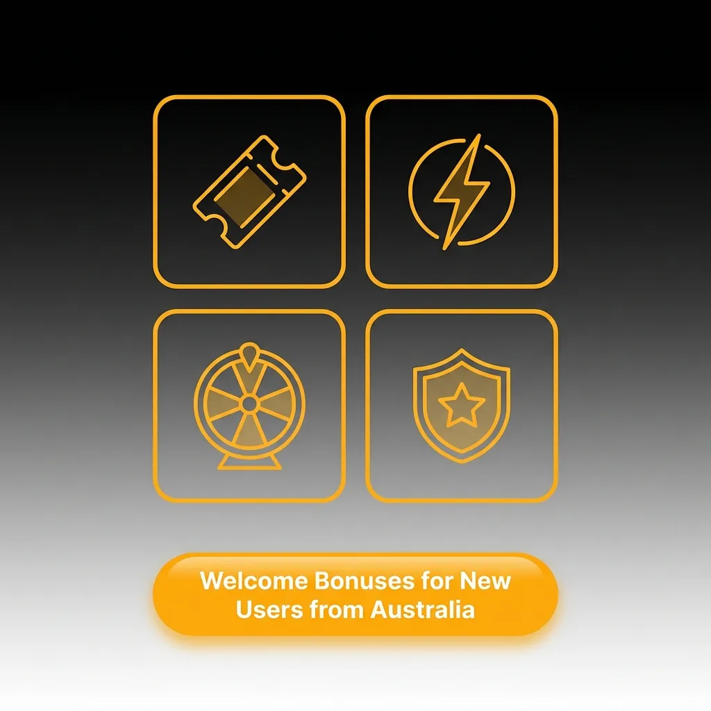 Australian players claiming welcome bonuses up to €1200 for casino games and sports betting with deposit options