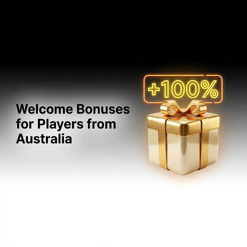 Australian welcome bonuses: up to €1200 split between sports betting and casino with 35x wagering requirements