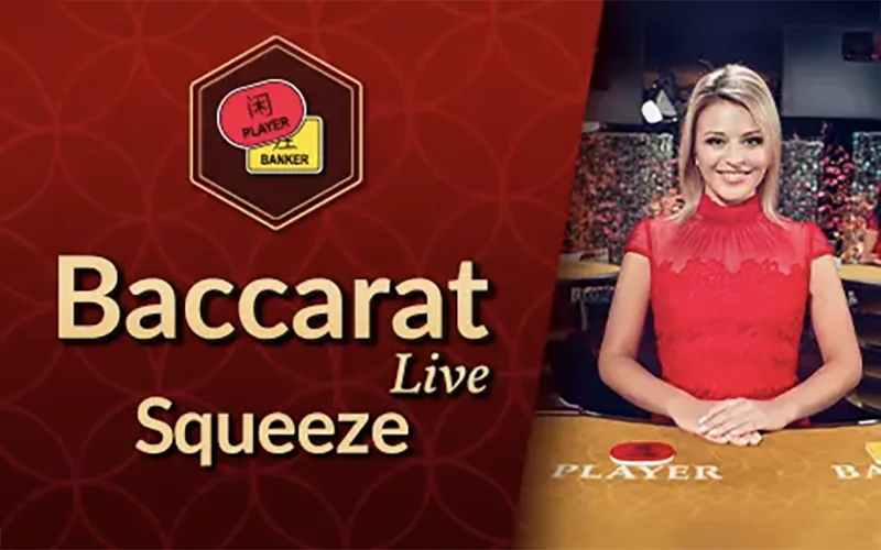 Beat the Casinonic dealer in Baccarat Squeeze.